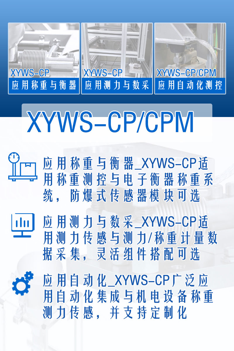 XYWS-CP稱重傳感器 測(cè)力傳感器 功能